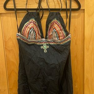 Kate Moss for Top Shop cotton Bikini coverup